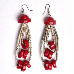 কাগজের কানের দুল-০৮